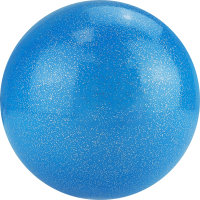 Мяч для художественной гимнастики Torres AGP-15-06 (небесный/блестки) - 