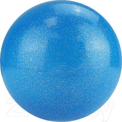 Мяч для художественной гимнастики Torres AGP-15-06 (небесный/блестки)