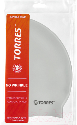Шапочка для плавания Torres No Wrinkle / SW-12203SV
