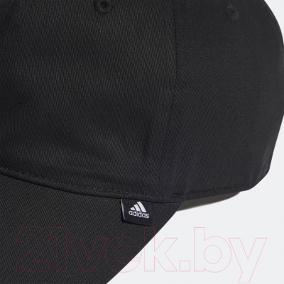 Бейсболка Adidas 3S Baseball Cap / HT6358 (OSFM, черный)