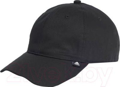 Бейсболка Adidas 3S Baseball Cap / HT6358 (OSFM, черный)