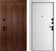 Входная дверь Belwooddoors Модель 10 210x100 Black правая (орех/Alta эмаль белый) - 