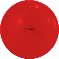 Мяч для художественной гимнастики Torres AG-15-01 (красный) - 