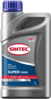 Моторное масло Sintec Super 3000 10W40 SG/CD / 600239 (1л) - 