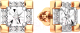 Серьги из комбинированного золота ZORKA 3D00332.14K.B.ZZ (с бриллиантами) - 