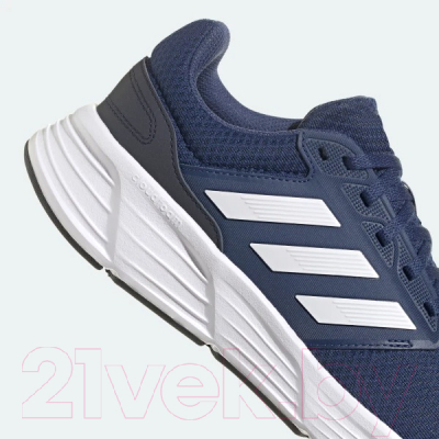 Кроссовки Adidas Galaxy 6 / GW4139 (р-р 9, синий/белый)