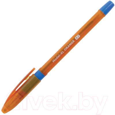 Набор шариковых ручек Brauberg Model-XL Orange / 880181 (12шт, синий)