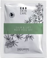 Маска для лица альгинатная Inspira CBD Calm & Lift Mask P.Off Антистресс (50мл) - 