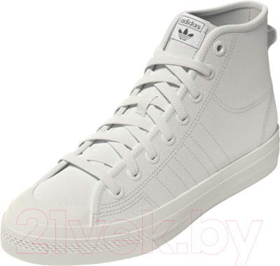 Кеды Adidas Nizza HI RF / F34941 (р-р 10, белый)