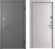 Входная дверь Belwooddoors Модель 10 210x100 правая (графит/Alta эмаль белый) - 