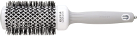 Расческа Olivia Garden Термобрашинг Expert Blowout Shine White&Grey (45мм) - 