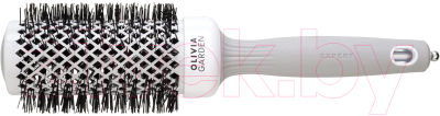 Расческа Olivia Garden Термобрашинг Expert Blowout Shine White&Grey (45мм)