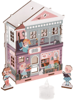 Кукольный домик Collaba Time Книжный домик с LED-свечой / 962502 - 