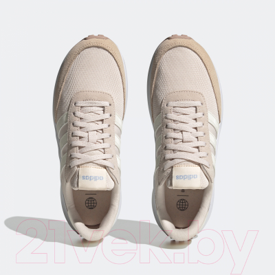 Кроссовки Adidas Run 70s / HP7858 (р-р 5, бежевый/розовый/белый)