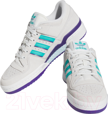 Кроссовки Adidas Forum 84 / HP9093 (р-р 10, серый/бирюзовый)