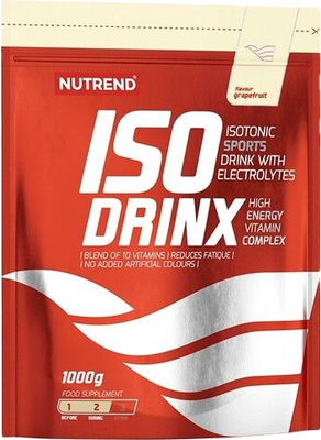Изотоник Nutrend Isodrinx (1кг, зеленое яблоко) - 