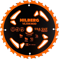 Пильный диск Hilberg Vezdehod HVR184 - 