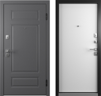 Входная дверь Belwooddoors Модель 9 210x100 правая (графит/Avesta эмаль белый) - 