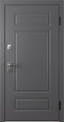 Входная дверь Belwooddoors Модель 9 210x100 правая (графит/Avesta эмаль белый)