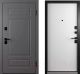 Входная дверь Belwooddoors Модель 9 210x100 Black правая (графит/Avesta эмаль белый) - 