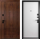 Входная дверь Belwooddoors Модель 9 210x100 Black правая (орех/Avesta эмаль белый) - 