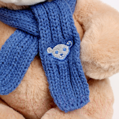 Мягкая игрушка Milo Toys Little Friend Мишка с синим шарфом / 9905635