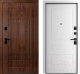 Входная дверь Belwooddoors Модель 9 210x100 Black правая (орех/роялти эмаль белый) - 