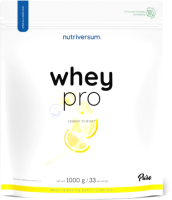 Протеин Nutriversum Whey Pro (1000г, лимон/йогурт) - 
