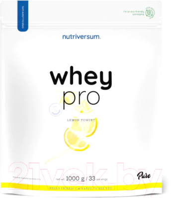 Протеин Nutriversum Whey Pro (1000г, лимон/йогурт)