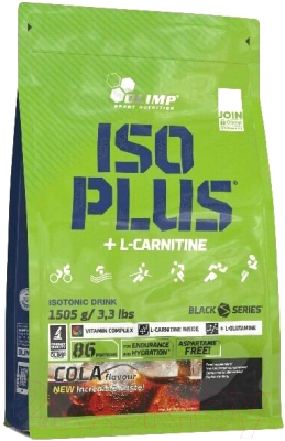 Изотоник Olimp Sport Nutrition Iso Plus Powder (1505г, кола)