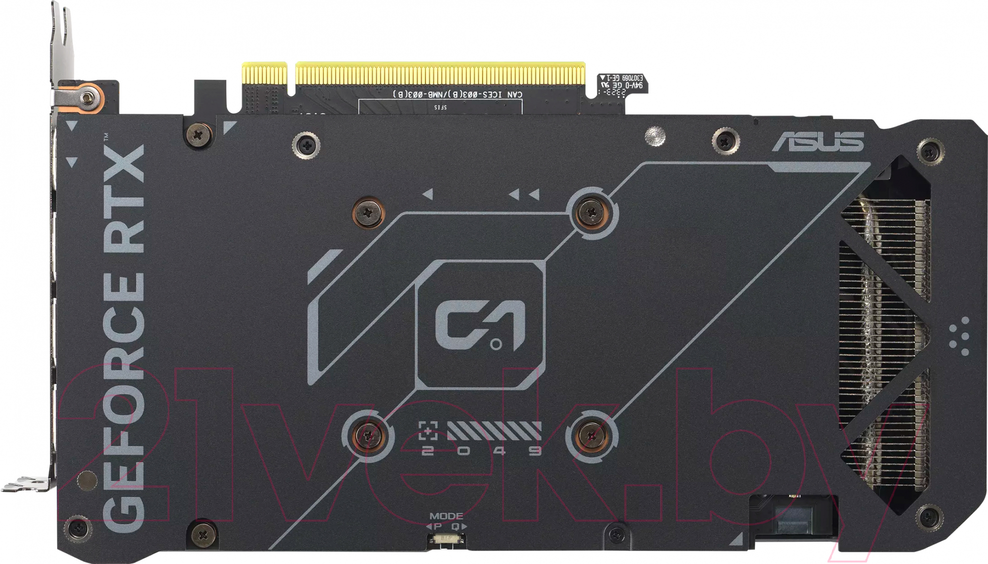 Видеокарта Asus RTX 4060 Ti OC 16GB GDDR6 (DUAL-RTX4060TI-O16G)