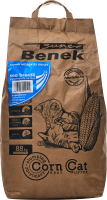 Наполнитель для туалета Super Benek Corn Cat Морской бриз (14л) - 