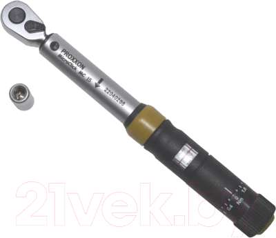 Гаечный ключ Proxxon Динамометрический MicroClick MC15 / 23345