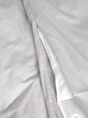 Комплект постельного белья Loon Эмили 90x200/50x70 / КПБ.Б-1.5-50-2 (светло-серый, на резинке)