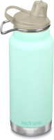 Термос для напитков Klean Kanteen TKWide Chug Cap Blue Tint / 1010574 (946мл) - 