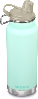 Термос для напитков Klean Kanteen TKWide Chug Cap Blue Tint / 1010574 (946мл)