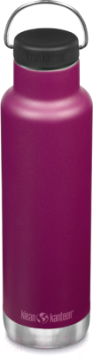 Термос для напитков Klean Kanteen New Insulated Classic Purple Potion / 1010576 (592мл)