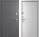 Входная дверь Belwooddoors Модель 8 210x90 левая (графит/роялти эмаль белый) - 