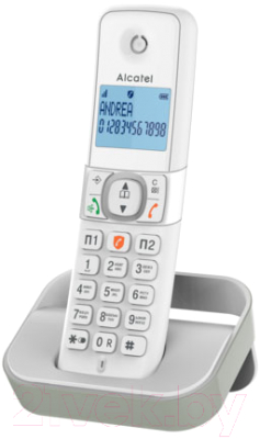 Беспроводной телефон Texet TX-D5605A (белый/серый)