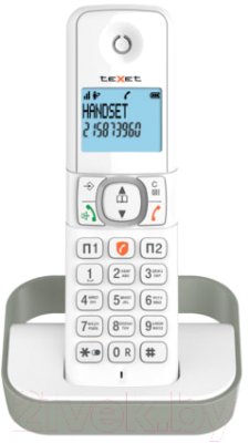 Беспроводной телефон Texet TX-D5605A (белый/серый)