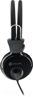 Наушники-гарнитура Oklick HS-M200 (черный)