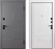 Входная дверь Belwooddoors Модель 10 210x90 Black правая (графит/палаццо 2 эмаль белый) - 
