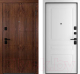 Входная дверь Belwooddoors Модель 10 210x90 Black правая (орех/роялти эмаль белый) - 