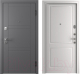 Входная дверь Belwooddoors Модель 8 210x90 правая (графит/Alta эмаль белый) - 