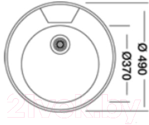 Мойка кухонная КромРус EC 445 M RUS 1.5