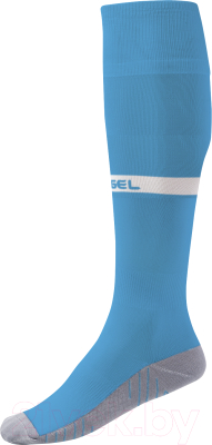Гетры футбольные Jogel Camp Advanced Socks / JC1GA0322.Z1 (р-р 39-42, голубой/белый)