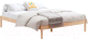 Двуспальная кровать Домаклево Мечта 3 120x200 (береза) - 