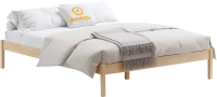 Двуспальная кровать Домаклево Мечта 3 160x200 (береза) - 