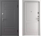 Входная дверь Belwooddoors Модель 9 210x90 правая (графит/Alta эмаль белый) - 