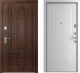 Входная дверь Belwooddoors Модель 9 210x90 правая (орех/роялти эмаль белый) - 